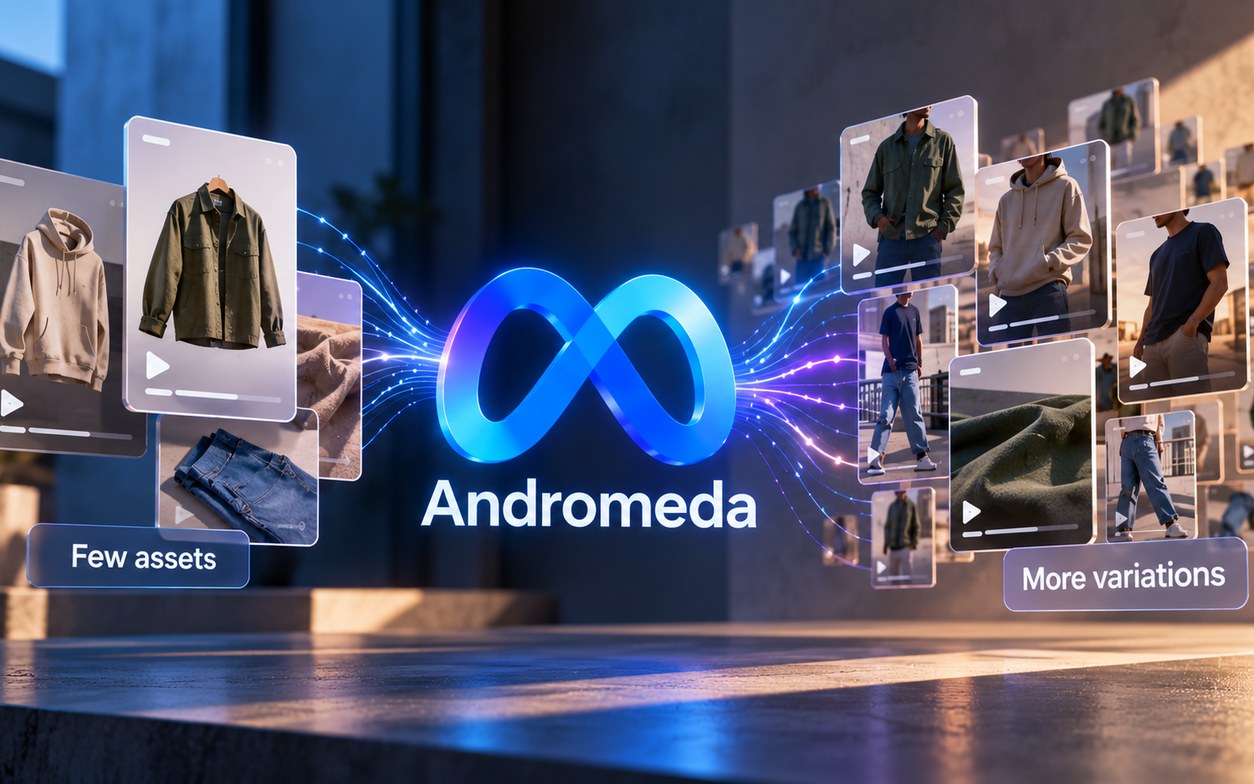 Varianza creativa nelle Meta Ads partendo da pochi asset video